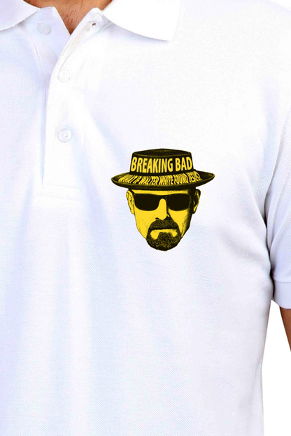 Premium Polo Half Sleeve Breaking Bad T-shirt