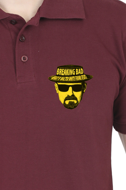 Premium Polo Half Sleeve Breaking Bad T-shirt