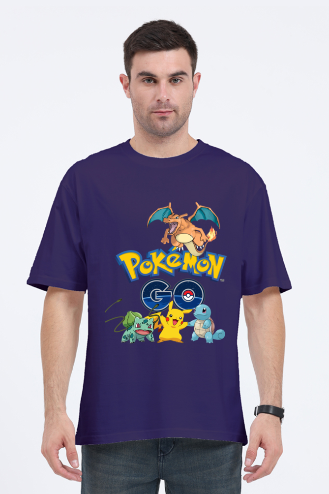 Oversized Classic Pokemon Go T-shirt