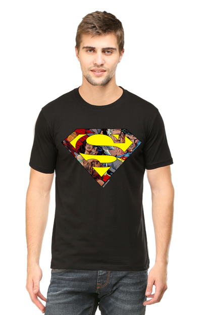 Regular Fit Classic Superman Logo T-shirt