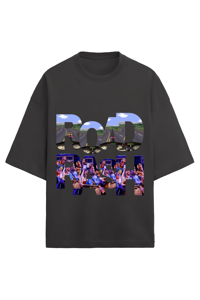 Premium Terry Oversized Road-Rash Unisex T-shirt