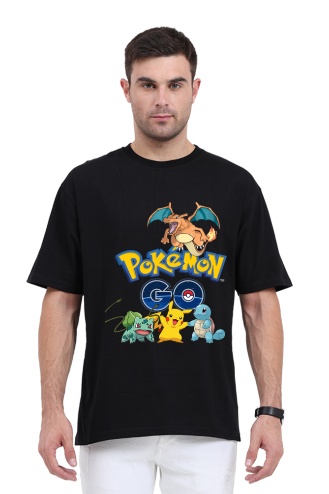 Oversized Classic Pokemon Go T-shirt