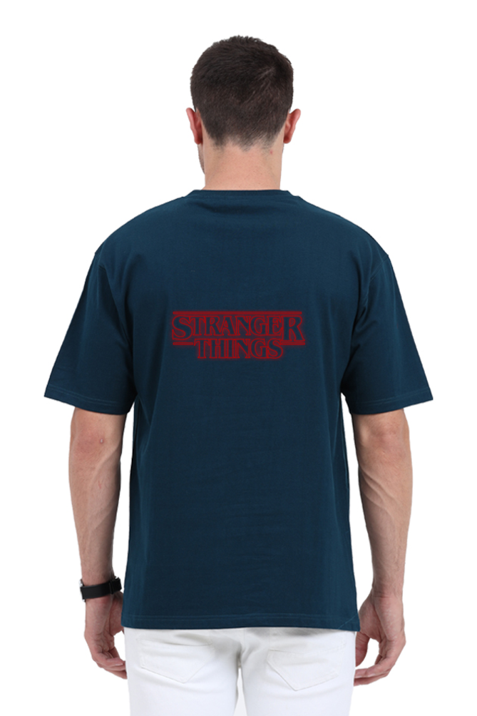 Oversized Classic Stranger Things Upside Down Unisex T-Shirt