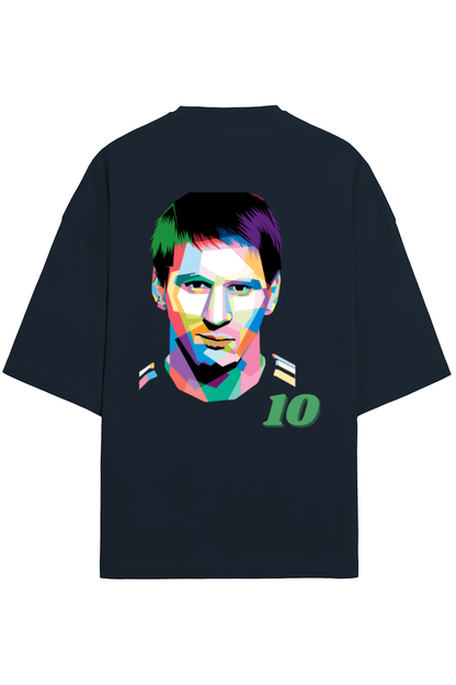 Premium Terry Oversized Messi Unisex T-Shirt
