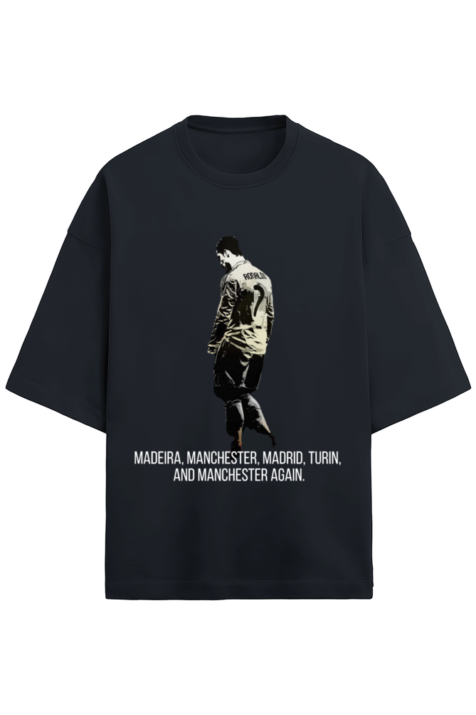 Premium Terry Oversized Cristiano Ronaldo Unisex T-shirt
