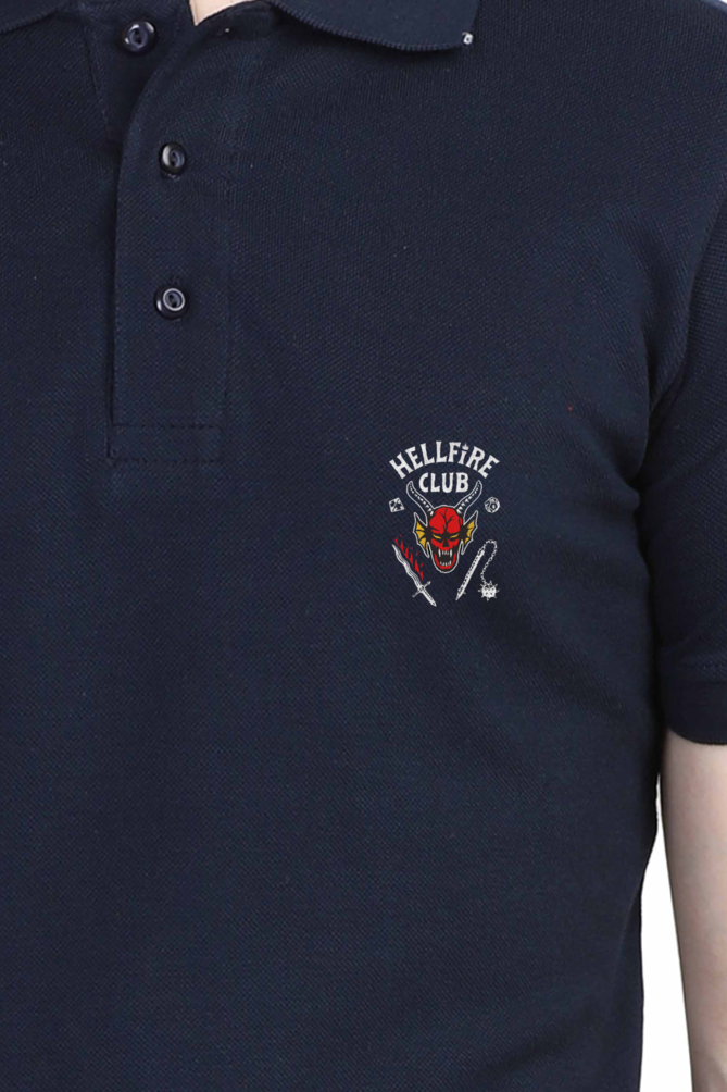 Polo Half Sleeve Stranger Things Hawkins T-shirt