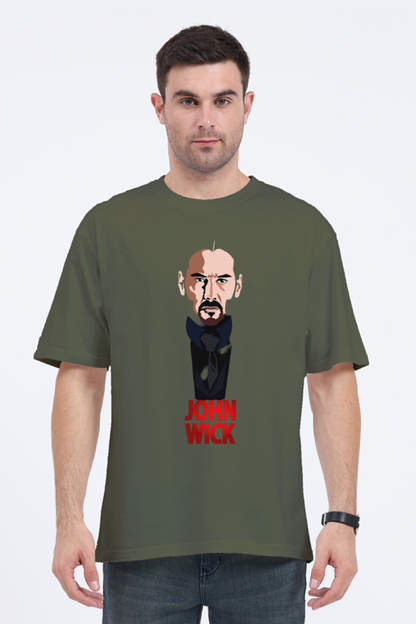 Oversized Classic John Wick T-shirt