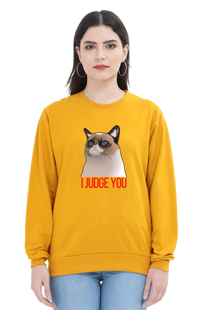Unisex Grumpy Cat Sweatshirt