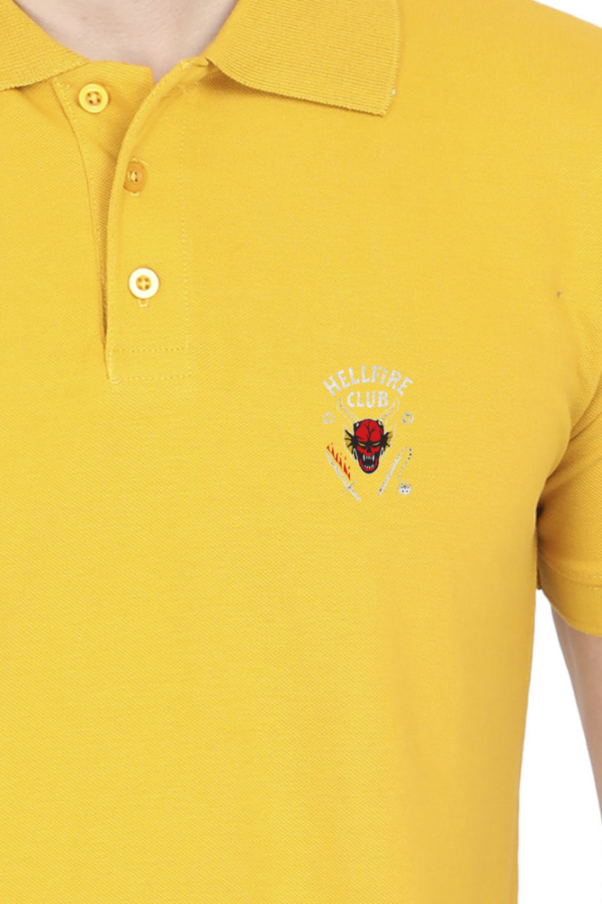 Polo Half Sleeve Stranger Things Hawkins T-shirt