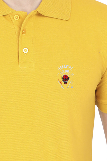 Polo Half Sleeve Stranger Things Hawkins T-shirt