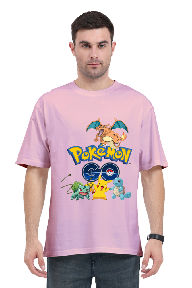 Oversized Classic Pokemon Go T-shirt