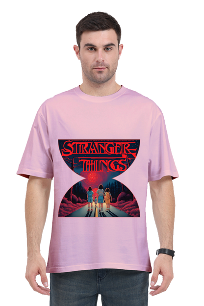 Oversized Standard T-Shirt Stranger Things Hawkins