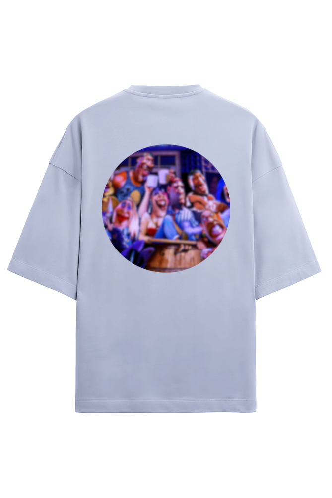 Premium Terry Oversized Road-Rash Unisex T-shirt