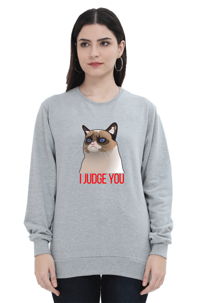 Unisex Grumpy Cat Sweatshirt