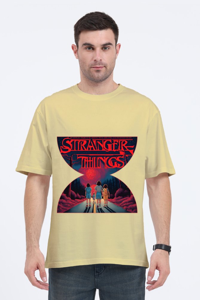 Oversized Standard T-Shirt Stranger Things Hawkins