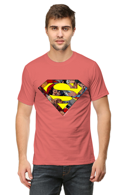 Regular Fit Classic Superman Logo T-shirt