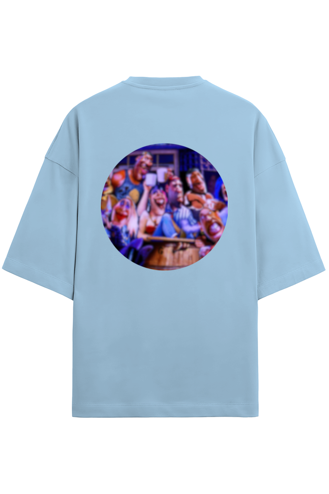 Premium Terry Oversized Road-Rash Unisex T-shirt