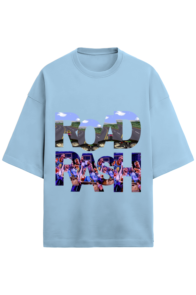 Premium Terry Oversized Road-Rash Unisex T-shirt