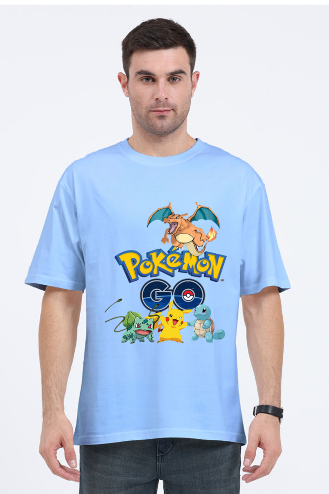 Oversized Classic Pokemon Go T-shirt