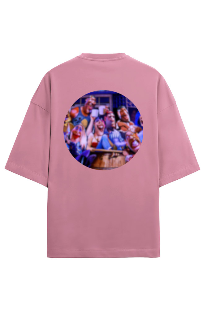 Premium Terry Oversized Road-Rash Unisex T-shirt