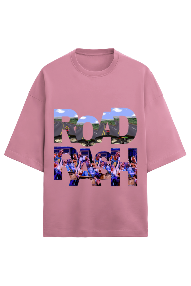 Premium Terry Oversized Road-Rash Unisex T-shirt