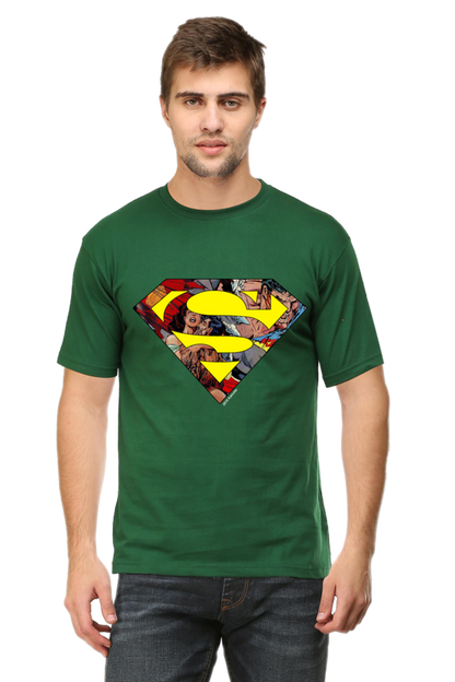 Regular Fit Classic Superman Logo T-shirt
