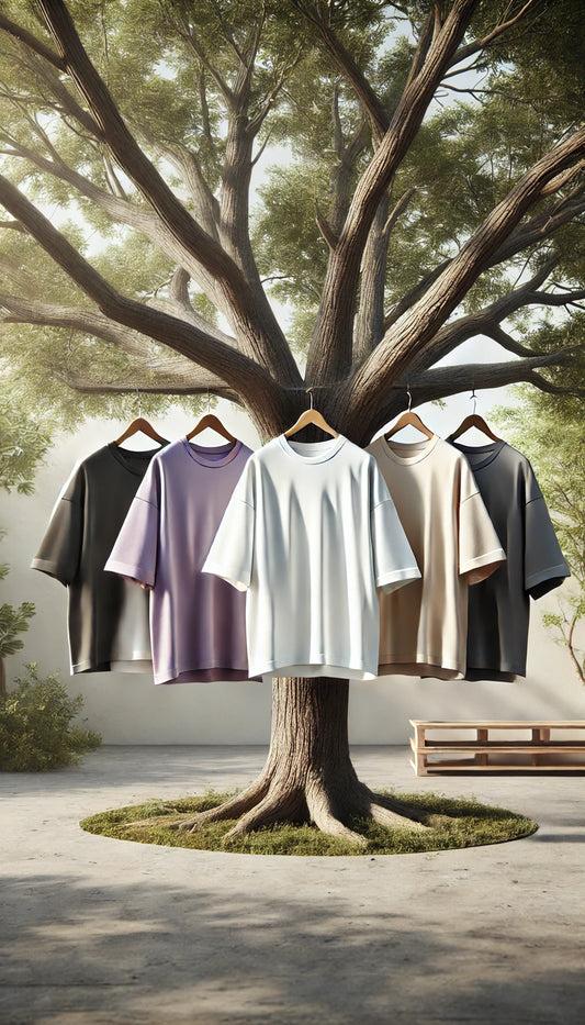 Oversized Standard Unisex Plain T-shirt