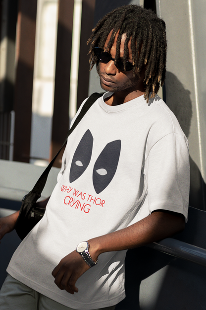 Premium Terry Oversized Deadpool Unisex T-shirt
