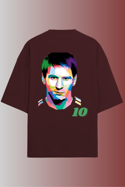 Premium Terry Oversized Messi Unisex T-Shirt