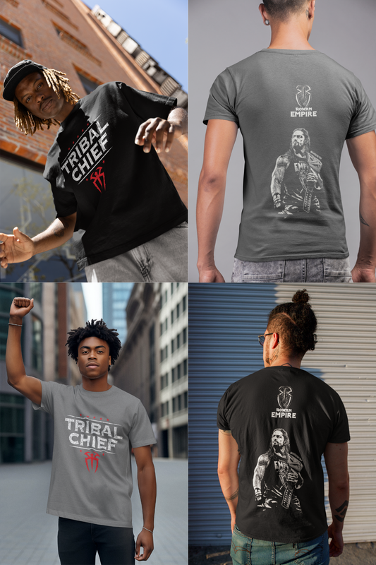 Regular Fit Roman Reigns Tribal Chief T-shirt