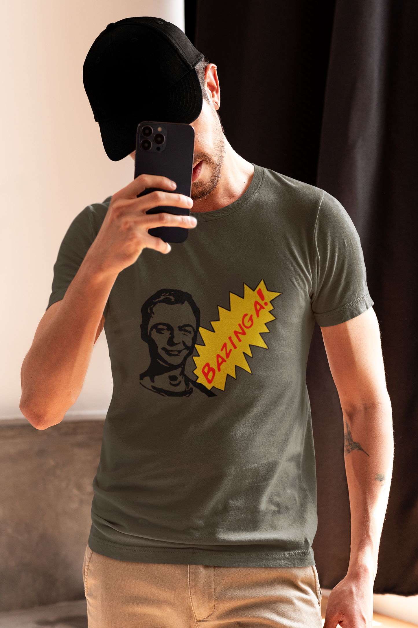 Male Regular Fit Big Bang Theory T-shirt