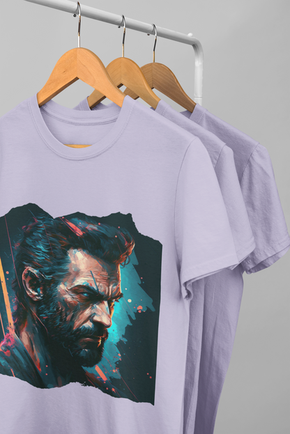 Premium Terry Oversized Wolverine Hugh Jackman Unisex T-Shirt