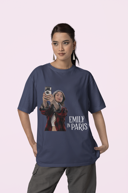 Female Premium Oversized Classic Emily in Paris T-shirt