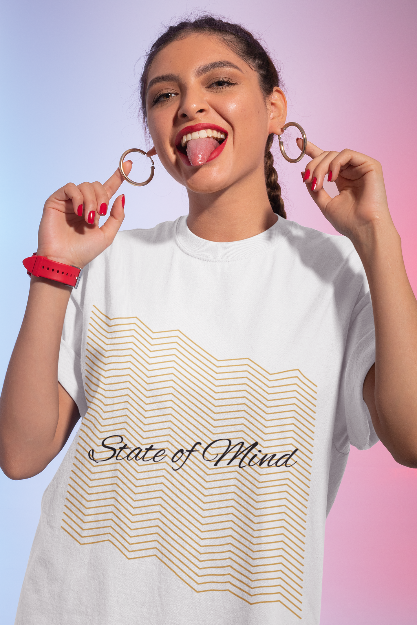 Oversized Classic State of Mind T-shirt