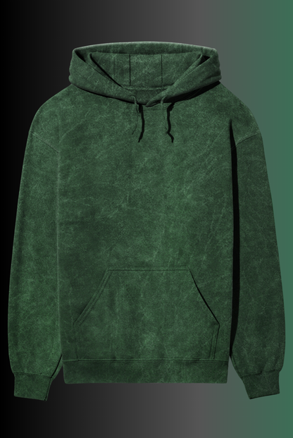 Supernova Unisex Acid Wash Hooded Sweatshirts