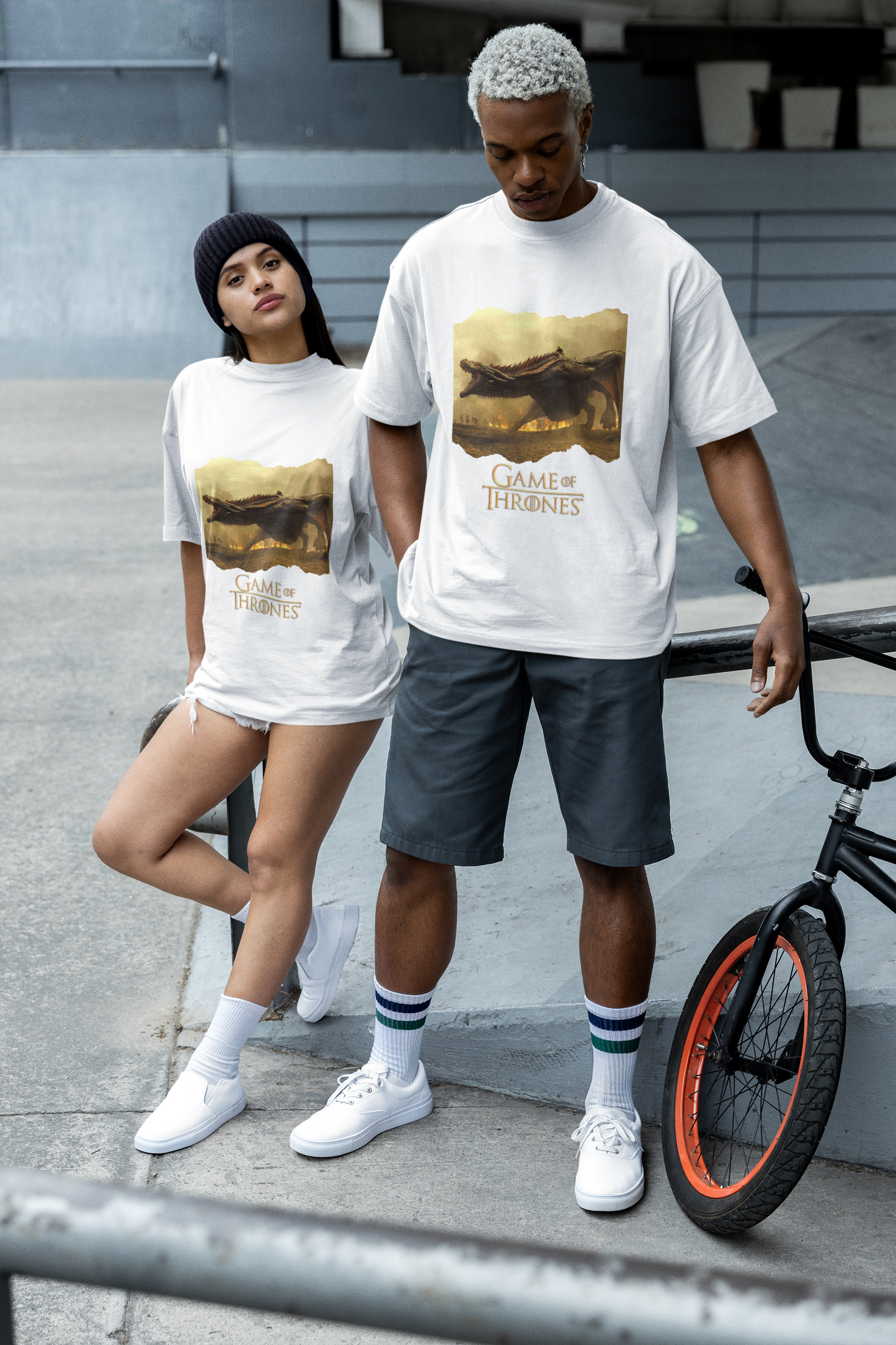 Oversized Classic Game of Thrones T-shirt