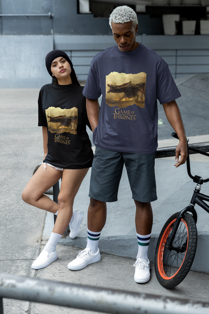 Oversized Classic Game of Thrones T-shirt