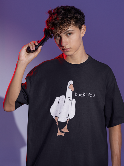 Oversized Standard Duck You T-shirt