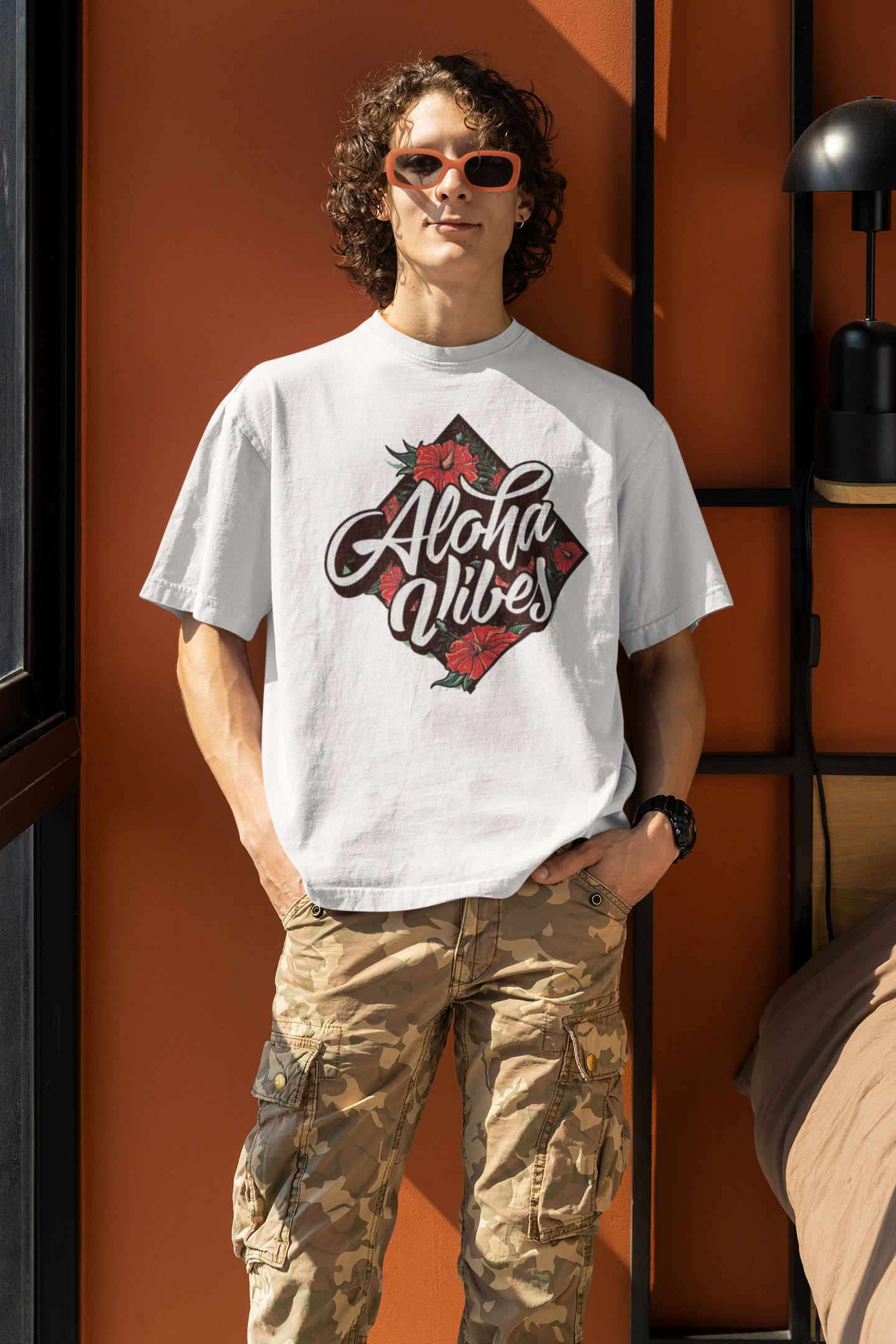 Oversized Standard Unisex Aloha Vibes T-shirt
