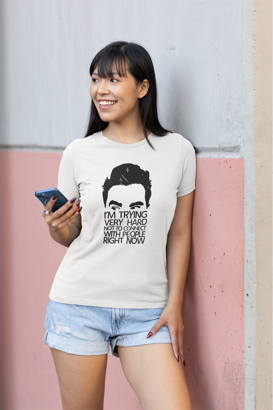 Premium Female Regular Fit David Rose Half Sleeve T-Shirt
