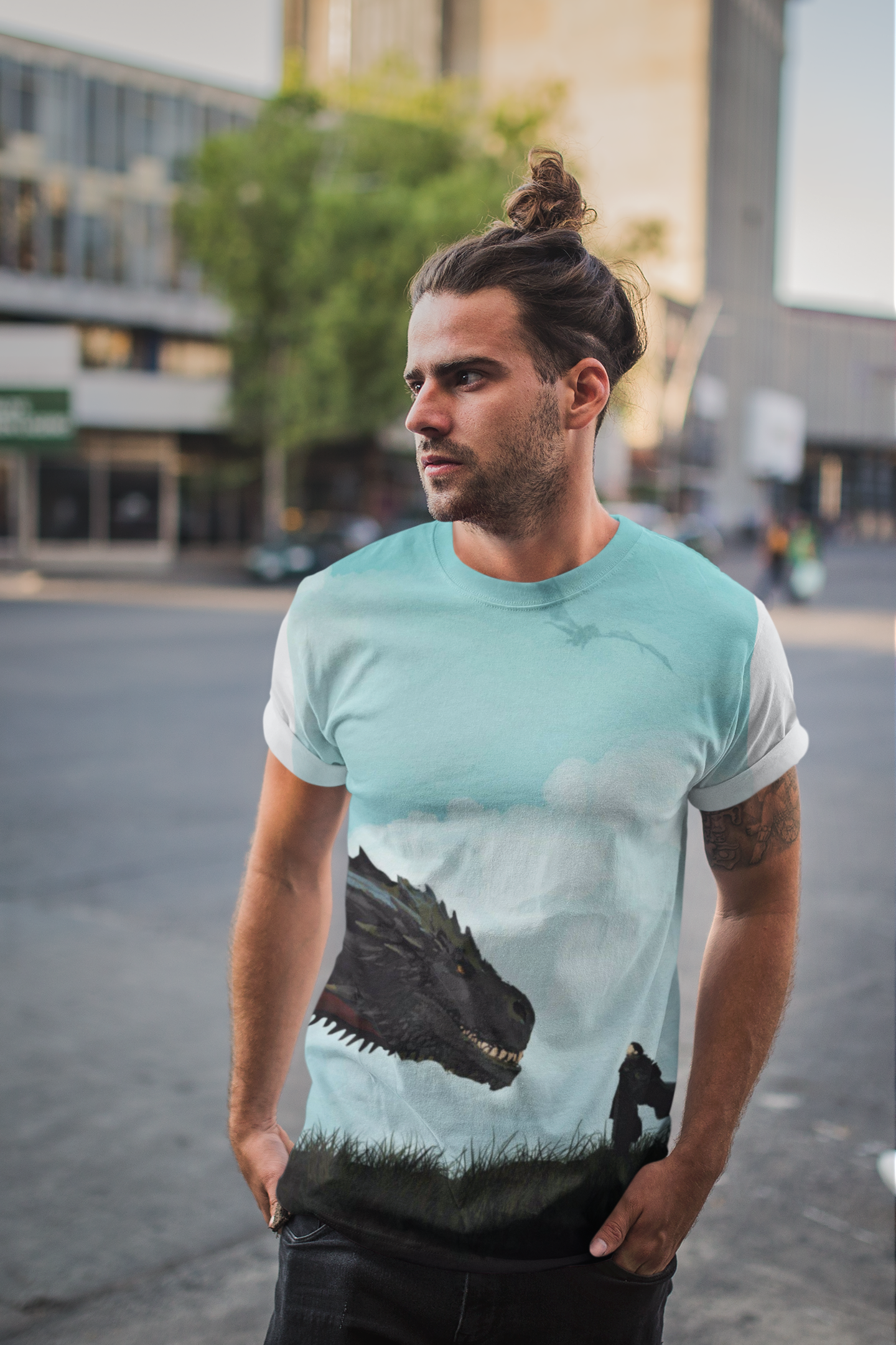 Oversized Unisex Gym Wear Game Of Thrones T-shirt