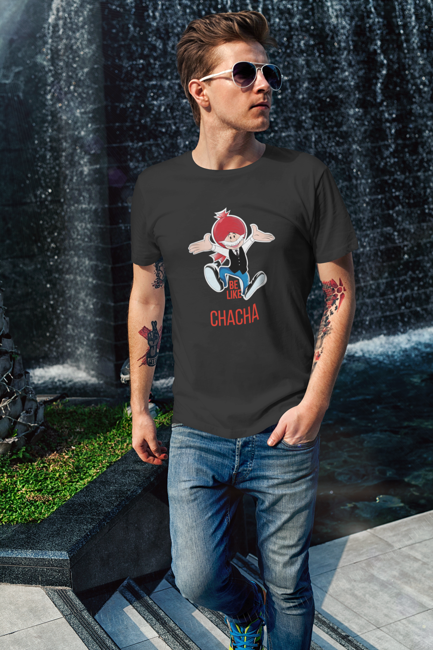 Regular Fit Chacha Chaudhary T-shirt